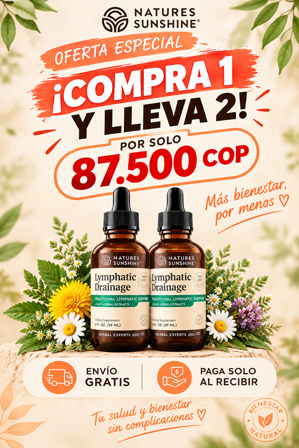 🌿 LYMPHATIC DRAINAGE | Ligereza Natural ✨